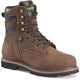 Carolina Men's Gruntz 8" Steel Toe Waterproof Work Boot - Brown - CA3599 8 / Medium / Brown - Overlook Boots