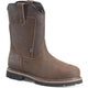 Carolina Men's Gruntz 10" Steel Toe Waterproof Wellington Work Boot - Brown - CA3600 8 / Medium / Brown - Overlook Boots