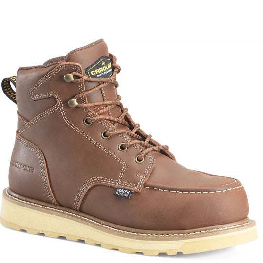 Carolina Men's Gruntz 6" Soft Toe Work Boot - Brown - CA3606 8 / Medium / Brown - Overlook Boots