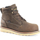 Carolina Men's Staple Gun 6" Carbon Composite Toe Waterproof Work Boot -Brown- CA7572 8 / Medium / Dark Brown - Overlook Boots
