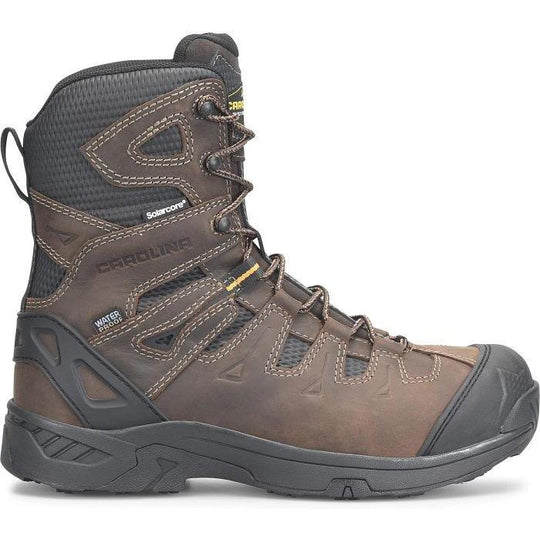 Carolina Men's Freezer 8" Comp Toe Waterproof Insulated Work Boot - Brown - CA4590 - Overlook Boots