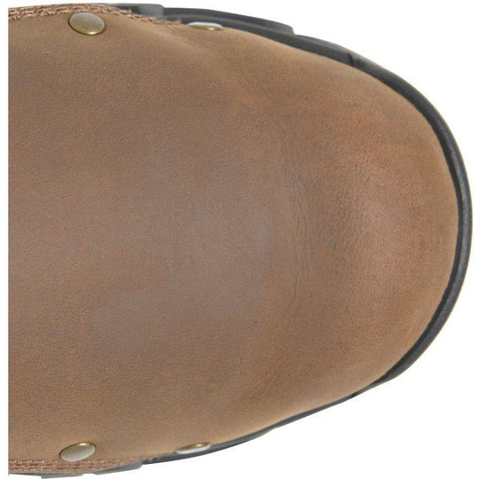 Carolina Men's Gruntz 6" Steel Toe External Metguard Work Boot -Brown- CA3595 - Overlook Boots