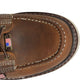 Carolina Men's Domestic 8" Soft Toe Moc Toe Wedge Work Boot - Brown - CA8012 - Overlook Boots