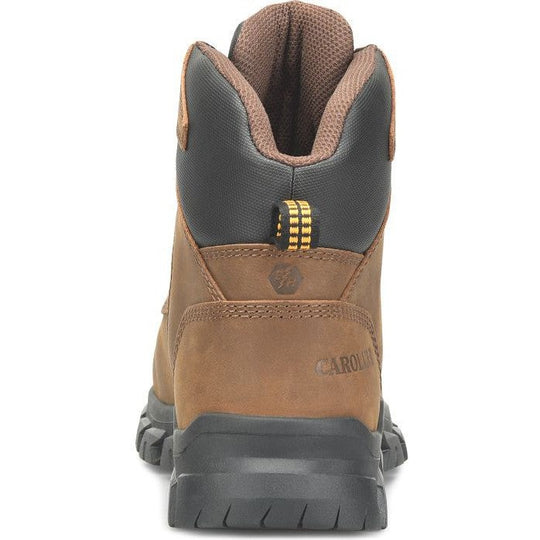 Carolina Men's Gruntz 6" Steel Toe Internal Metguard Work Boot -Brown- CA3594 - Overlook Boots