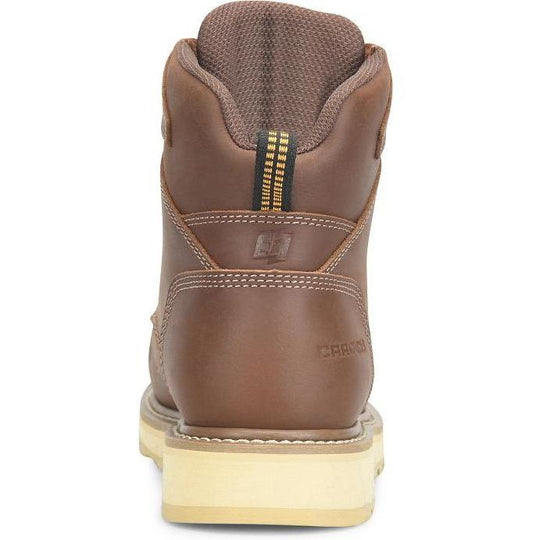 Carolina Men's Gruntz 6" Comp Toe Waterproof Work Boot - Brown - CA3601 - Overlook Boots