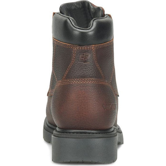 Carolina Men's Dice 6" Aluminum Toe Waterproof Work Boot - Brown - CA6511 - Overlook Boots