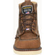 Carolina Men's AMP USA Made 6" Moc Toe Wedge Work Boot Brown - CA7011 - Overlook Boots