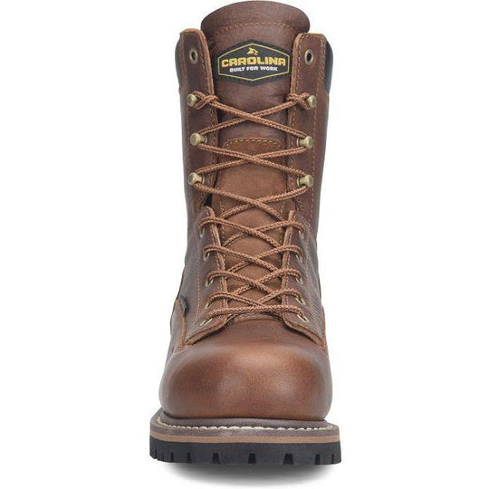 Carolina Men's Grind 8" Composite Toe Waterproof Work Boot - Brown - CA8580 - Overlook Boots
