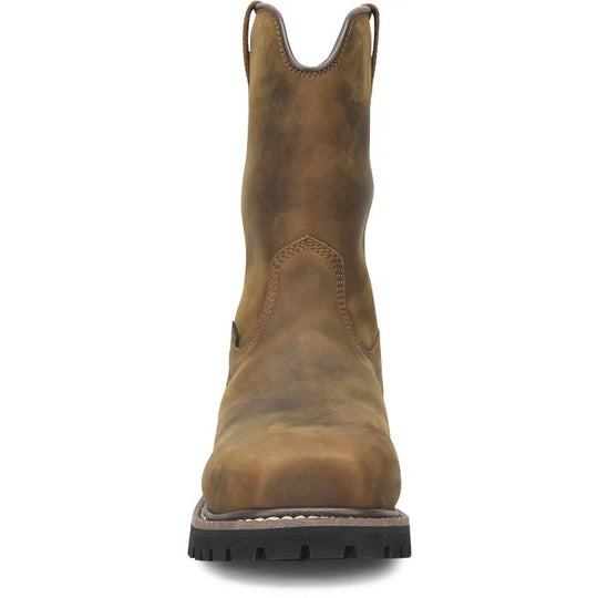 Carolina Men's Judge 10" Composite Toe Waterproof Wellington Work Boot - Brown - CA8622 - Overlook Boots