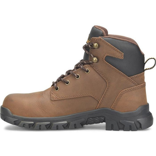 Carolina Men's Gruntz 6" Steel Toe Waterproof Work Boot -Brown- CA3593  - Overlook Boots