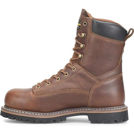 Carolina Men's Grind 8" Composite Toe Waterproof Work Boot - Brown - CA8580 - Overlook Boots