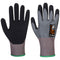 Portwest CT Cut F13 Nitrile Glove A6 - Gray/Black - 12 Pack - CT67 X-Small / Grey - Overlook Boots