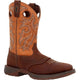Durango Men's Rebel 11" Soft Toe Saddle Up Western Classic Boot- Brown- DB4442  - Overlook Boots