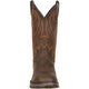 Durango Men's Rebel 12" Soft Toe Round Toe Pull-On Western Boot - Chocolate - DB5464 - Overlook Boots