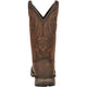 Durango Men's Rebel 12" Soft Toe Round Toe Pull-On Western Boot - Chocolate - DB5464 - Overlook Boots