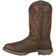 Durango Men's Rebel 12" Soft Toe Round Toe Pull-On Western Boot - Chocolate - DB5464 - Overlook Boots