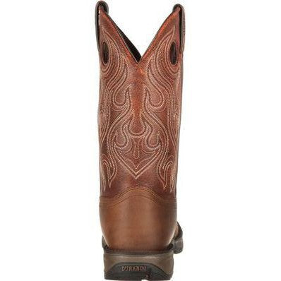 Durango Men's Rebel 12" Soft Toe Round Toe Saddle Western Boot - Brown - DB5474 - Overlook Boots
