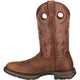 Durango Men's Rebel 12" Soft Toe Round Toe Saddle Western Boot - Brown - DB5474 - Overlook Boots