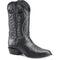 Phantom Rider Men's Corvus 11" Round Toe Western Boot - Black - PH5047 7.5 / Medium / Black - Overlook Boots