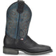Double H Men's Nolen 11" Square Toe Roper Western Classic Boot- Black- DH4660  - Overlook Boots