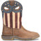 Phantom Rider Men's Fortitude 11" Square Toe Western Work Boot -Brown- PH5005 7.5 / Medium / Light Brown - Overlook Boots