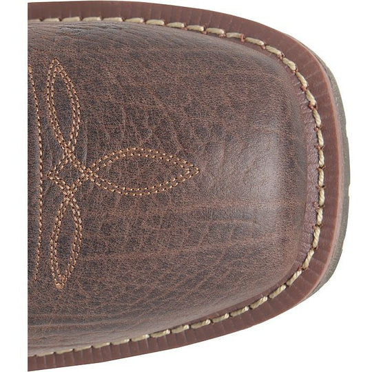 Double H Men's Ironhide 12" Square Toe Waterproof Western Boot -Brown- DH6142 - Overlook Boots
