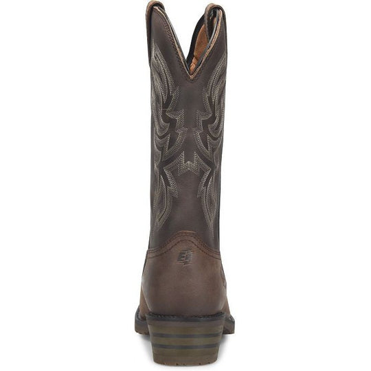 Double H Men's Tascosa 12" R Toe Waterproof Western Classic Boot -Brown- DH4158 - Overlook Boots