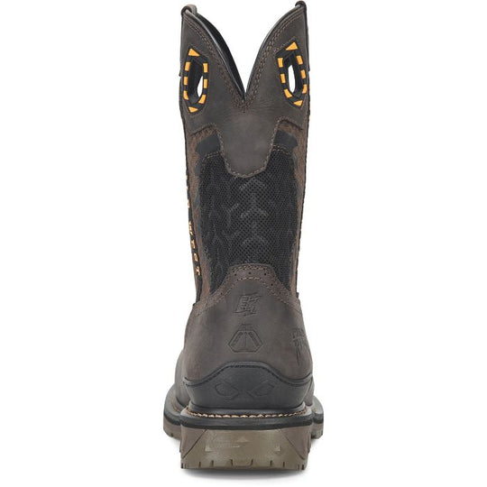 Phantom Rider Men's Crucible 11" Square Toe Waterproof Western Work Boot - Brown - PH5020 - Overlook Boots