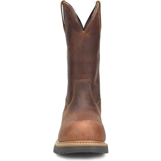 Double H Men's Nomad 11" Alloy Toe Waterproof Wellington Work Boot -Brown- DH4157 - Overlook Boots