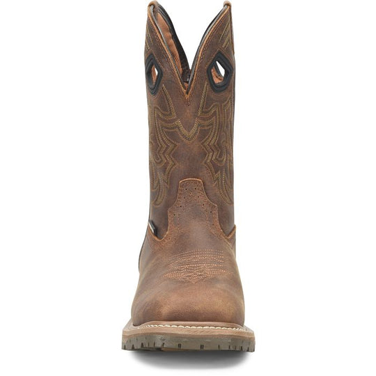 Phantom Rider Men's Stanton 11" Soft Toe Waterproof Western Work Boot - Brown - PH5021 - Overlook Boots