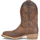 Double H Men's Rockdale 11" U Toe Roper Western Work Boot- Brown - DH4663  - Overlook Boots