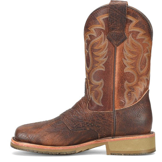 Double H Men's Bridger 11" Steel Toe Western Work Boot - Brown - DH4670 - Overlook Boots