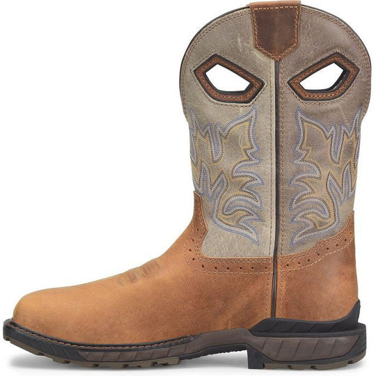 Double H Men's Oatman 11" Composite Waterproof Western Work Boot -Brown- DH5430 - Overlook Boots