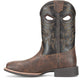 Phantom Rider Men's Lazario 11" Square Toe Western Work Boot - Black - PH5025 - Overlook Boots