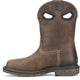 Phantom Rider Men's Dustie 11" Comp Toe WP Roper Western Work Boot - Brown - PH5030 - Overlook Boots