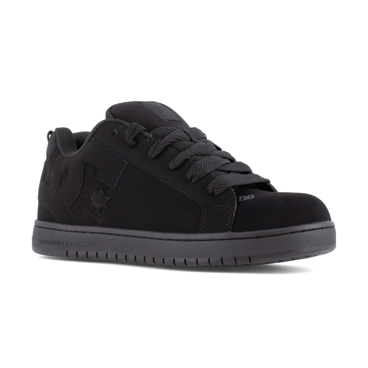 DC Men's Court Graffik Composite Toe Work Shoe - Black - DC60101 7 / Medium / Black - Overlook Boots