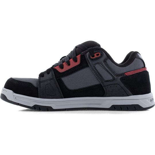DC Men's Stag Work Comp Toe Moisture Wicking Work Shoe- Black- DC60503 - Overlook Boots