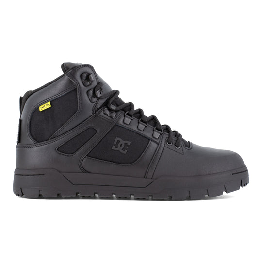 DC Men's Pure Composite Toe Waterproof High-Top Met Guard Work Shoe - Black - DC60604 - Overlook Boots