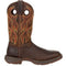 Durango Men's Rebel 12" Soft Toe Western Classic Boot- Chestnut- DDB0317 7 / Medium / Dark Chestnut - Overlook Boots