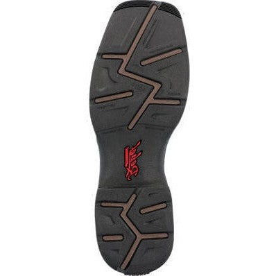 Durango Men's Rebel Red Dirt 6" Square Toe Western Work Boot - Brown and Tan - DDB0460 - Overlook Boots