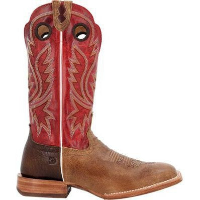 Durango PRCA Collection Bison Bota Vaquera para Hombre, 13 Pulgadas, Punta Suave - Sand Tobacco - DDB0468 - Imagen 2