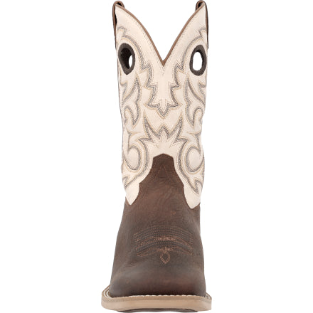 Durango Shyloh Bota Vaquera para Hombre, 11 Pulgadas, Punta Cuadrada - Acorn / Vintage Bone - DDB0531 - Imagen 4