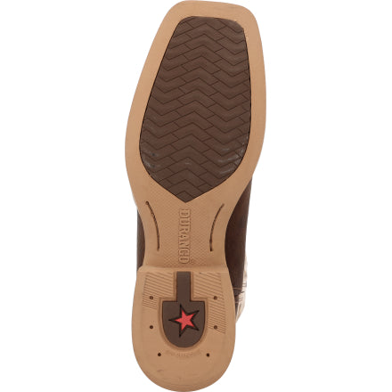 Durango Shyloh Bota Vaquera para Hombre, 11 Pulgadas, Punta Cuadrada - Acorn / Vintage Bone - DDB0531 - Imagen 3