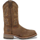 Double H Men's Jeyden 11" Square Toe Waterproof Western Work Boot- Brown - DH4124 - Overlook Boots