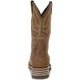 Double H Men's Jeyden 11" Square Toe Waterproof Western Work Boot- Brown - DH4124 - Overlook Boots