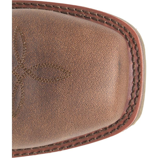 Double H Men's Farson 13" Composite Toe Western Work Boot -Brown- DH4154  - Overlook Boots