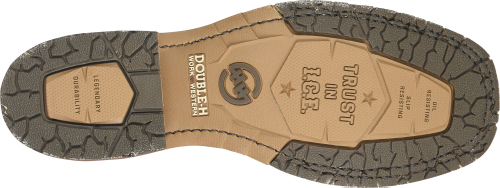 Double H Men's Young 11" Union Built Steel Toe Western Work Boot - Brown - DH4688 - Overlook Boots