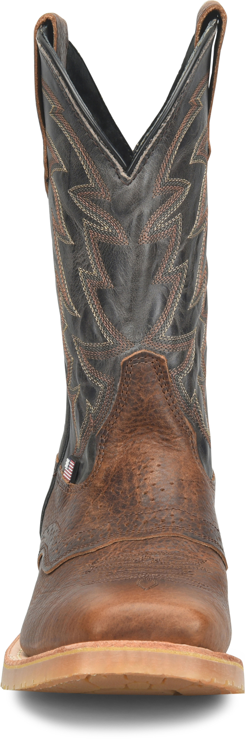 Double H Men's Mathewson 11" USA Built Western Work Boot - Brown - DH4690 - Overlook Boots