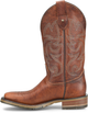 Double H Women's McCarroll 12" USA Built Western Work Boot - Brown - DH5321 - Overlook Boots