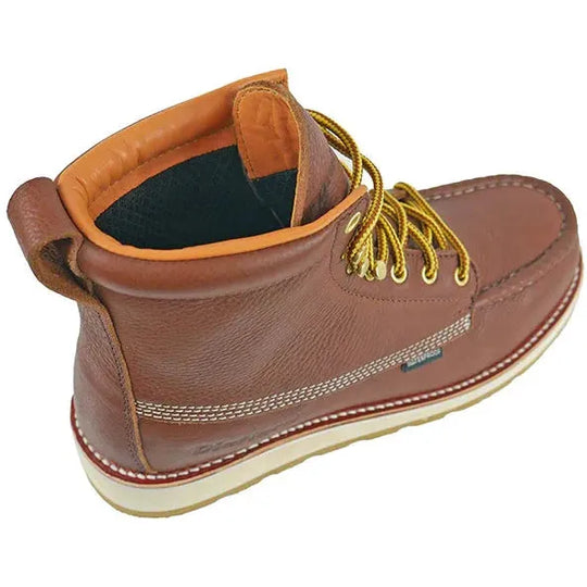 DieHard Men's Toro 6" Soft Toe Waterproof Slip Resist Work Boot- Brown- DH60430 - Overlook Boots